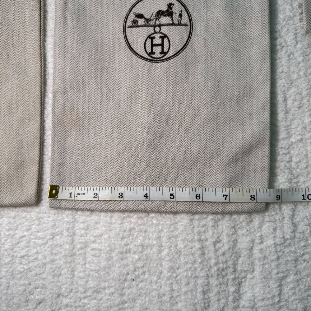 Beige Drawstring Pouch Set - Picture 4 of 6